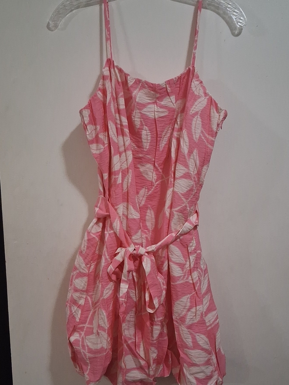 NWT Loft Leafed Pleated Mini Pocket Dress Size 6